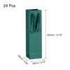 Unique Bargains Sturdy Paper Satin Rope Handle Reusable Fashionable Wine Gift Bags 24 Pcs - 2 of 3