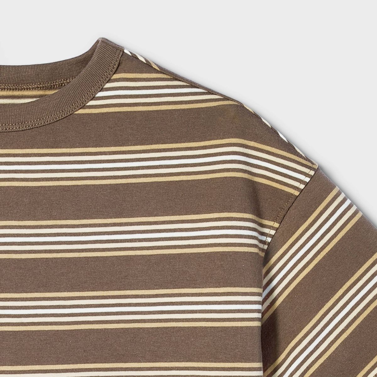 Boys' Short Sleeve 100% Cotton Striped Oversized Fit T-Shirt - Cat & Jack™ - thumbnail 6