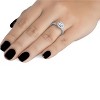 Pompeii3 1 ct Halo Diamond Engagement Ring 14k White Gold Single Ro - 4 of 4