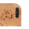 18.9x4.7x4.7" Burl Wood Floating Wall Shelf, Brown - 4 of 4