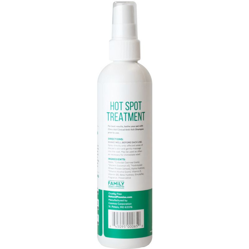 Clinic Aid Hot Spot Relief Soothing Spray for Dogs and Cats - 8 fl oz, 4 of 7