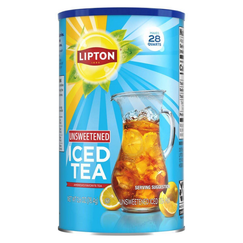 Lipton Unsweetened Iced Tea Mix - 2.6oz