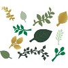 Teacher Created Resources® Green and Gold Paper Leaves, 40 Per Pack, 3 Packs - 2 of 2