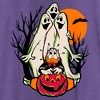 Women's Mickey & Friends Halloween Donald Duck Ghosts Racerback Tank Top - 2 of 4