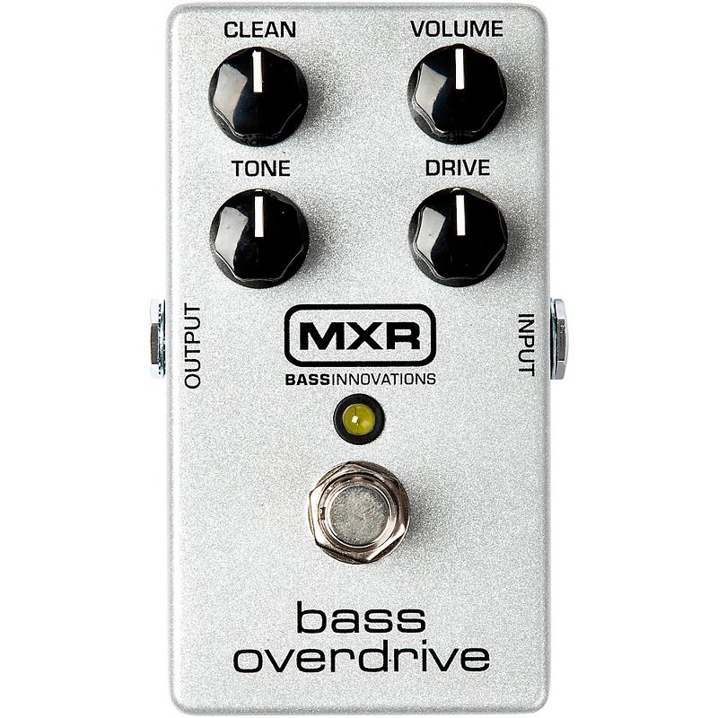 Dunlop M89 Bass Overdrive Effects Pedal Silver, 1 of 6