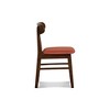 New Classic Furniture, Morocco Orange Solid Wood Dining Chair (Set of 4) - 3 of 4