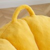 Sapphtopaz 2 PCS Bean Bag Chair with Footstool, Big Shell-Shaped Sofa Bed, Bean Bag for Adults and Kids, Floor Reading Sofa for Living Room - 2 of 4