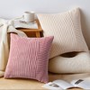 REGALWOVEN Modern Strip Decorative Throw Pillow Covers for Couch Bed Living Room 2 Pcs - 4 of 4