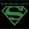 Boy's Superman St. Patrick's Day Who Needs Luck? T-Shirt - 2 of 4