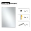 Dovelina Rectangular Gym Mirror Decorative Wall Mirror Large Wall Mirror - 47"x32" - 3 of 4