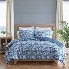 Laura Ashley Sweet Memories Comforter Set Blue - 2 of 4