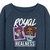 Women's - LOL Surprise! - Royal Realness Lightweight French Terry Slouchy - 2 of 4