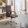 LACOO Mid-Back Faux Leather Desk Chair - 2 of 4