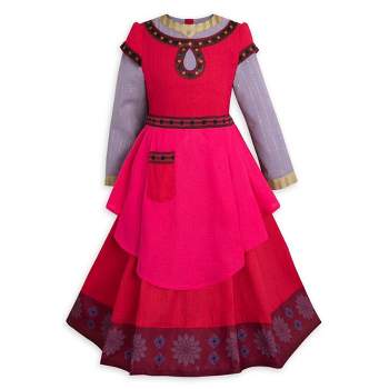 Metaparty Wish Asha Costume Dress for Girls Asha Costume Cosplay