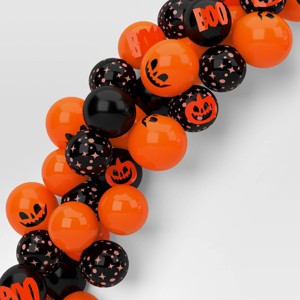 37pc Pumpkin Balloon Arch Kit - Hyde and EEK! Boutique™ - 1 of 3