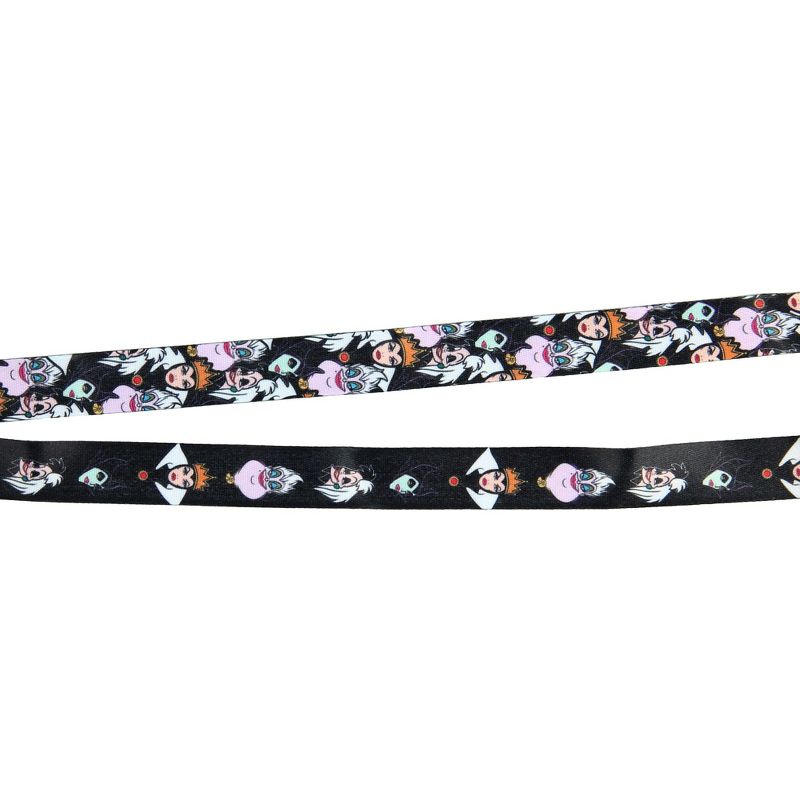 Disney Villains Line Up Collage Lanyard with ID Holder and Rubber Ursula Charm Multicoloured, 4 of 5