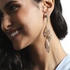 SOHI Women's Rhinestone Eyes Drop Earrings - 4 of 4
