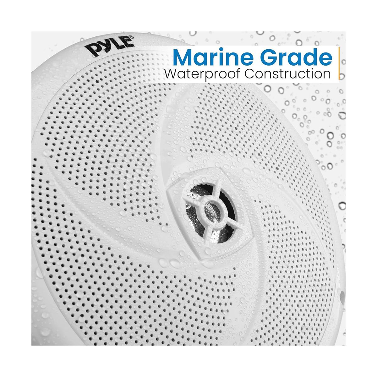 Pyle 8'' Low-Profile Marine Speakers - Waterproof, 2-Way Full Range - thumbnail 4