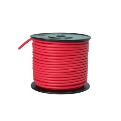 Southwire 55672123 10 Gauge 100 Foot Bulk Spool Single Strand Water Resisting PVC Jacket Primary Wire for Car, Truck, Boat, or RV Applications, Red