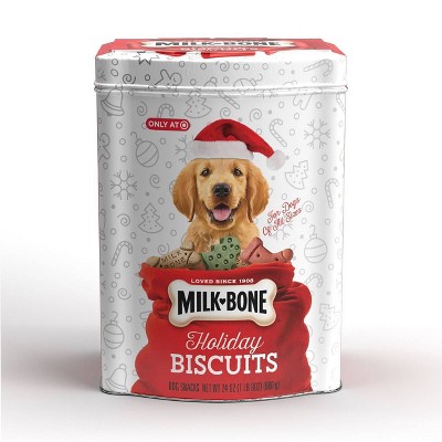 Milk-Bone Holiday Tin With Original 