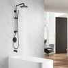 Sumerain Matte Black Hand Shower System for Shower Remodel with 8 Inch Rain Shower Head and Handheld - 2 of 4