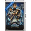 Trends International Marvel Cinematic Universe - Black Panther - Group One Sheet Framed Wall Poster Prints - 3 of 4