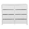 Sapphtopaz Dresser for Bedroom Modern Closet Organizers and Storage Fabric Drawers Chest of Drawers for Bedroom, Living Room - 2 of 4