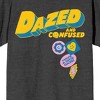 Dazed & Confused Patches Art Women's Charcoal Heather T-Shirt - 2 of 3
