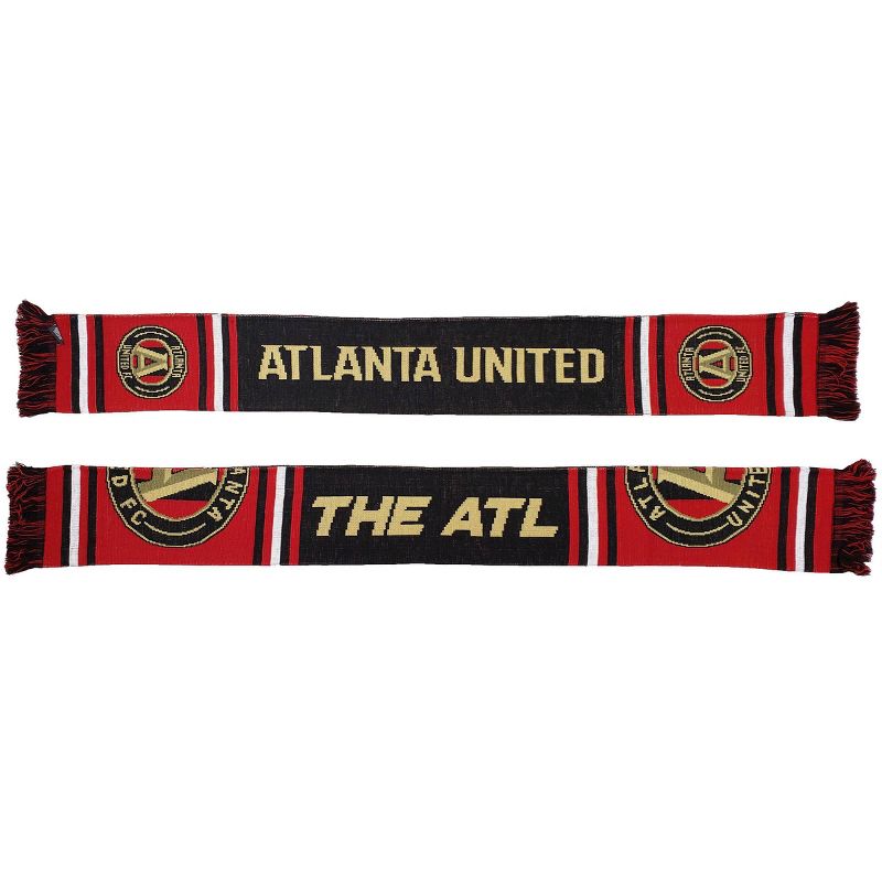 MLS Atlanta United FC Knit Block Scarf, 1 of 4
