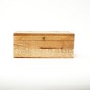 TopComfy Decorative Object White Wood Carved Box Elegant Storage Solution for Home Organization, White, 10"*10"*5" - 3 of 4