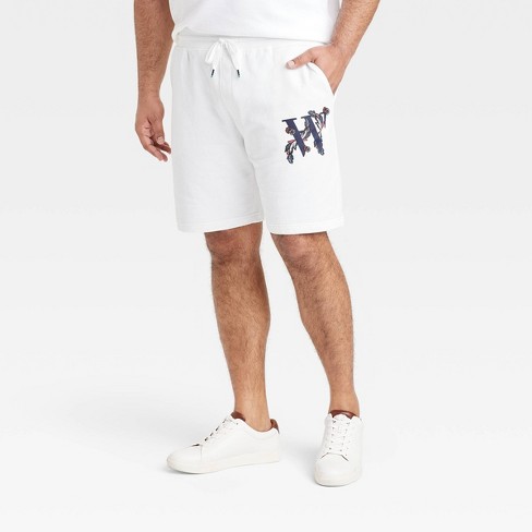Houston White Logo Mid-rise French Terry Pull-on Shorts - White 4xl : Target