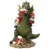 Design Toscano Dragon's Gonna Get Ya! Garden Gnome Apocalypse Statue - image 3 of 4