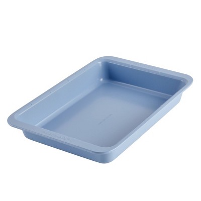 Farberware Easy Solutions 9 inch x 5 inch Nonstick Bakeware Loaf Baking Pan, Blue