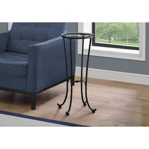 Accent Table, Side, End, Plant Stand, Round, Living Room, Bedroom, Contemporary, Modern - 1 of 1