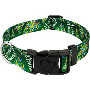 Country Brook Petz Deluxe Dog Collar - Christmas Collection - Made In The U.S.A. - 1 of 4