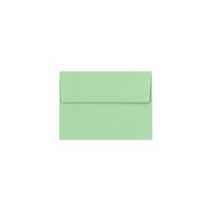 LUX A6 Invitation Envelopes 4 3/4 x 6 1/2 50/Box Pastel Green SH4275-04-50 - 1 of 1