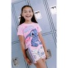 Disney Junior Floral Girls T-Shirt and French Terry Shorts Outfit Set Little Kid to Big Kid - 2 of 4