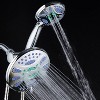 7" 48 Setting Elite High Pressure Ultra Luxury Three-Way Rainfall Shower Head Combo Chrome - AquaDance: ABS & Brass, 6ft Hose, Massage Mode - image 3 of 4