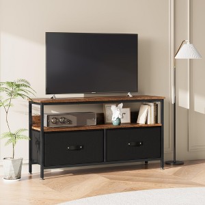 Dresser TV Stand 50 Inch Entertainment Center with Storage TV Stand for Bedroom Small TV Stand Dresser with Drawers and Shelves - 1 of 4