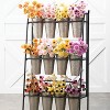 Sullivans Bucket Floral Display 49"H & 9"H Silver - 3 of 4