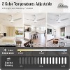Sofucor High CFM Quiet DC Motor Modern Ceiling Fan with Light and Remote Control Casual Matte White Indoor/outdoor Ceiling Fan for Bedroom - 4 of 4
