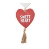 Ganz 20.0 Inch Candy Heart Hanger Wall Decor Wooden Beads Tabletop Signs - 2 of 3