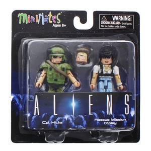 Diamond Comic Distributors, Inc. Aliens Cpl. Hicks & Rescue Mission Ripley 2-Pack Series 1 Minimates - 1 of 1