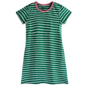 Mightly Toddler Fair Trade Organic Cotton Short Sleeve T-Dress - 1 of 4