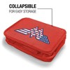 Wonder Woman Usa American Flag Logo Insulated Soft Sided Lunch Box - 4 of 4