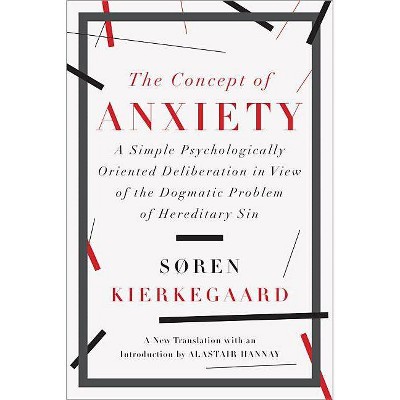 The Concept of Anxiety - by  Søren Kierkegaard (Paperback)