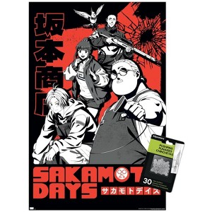 Trends International Netflix Sakamoto Days: Season 1 - Red Graphic Unframed Wall Poster Prints - 1 of 4