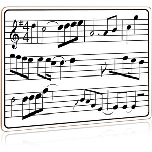 SCRIBBLEDO Music Staff Dry Erase 9"X12" Board 2-Pack - 1 of 4