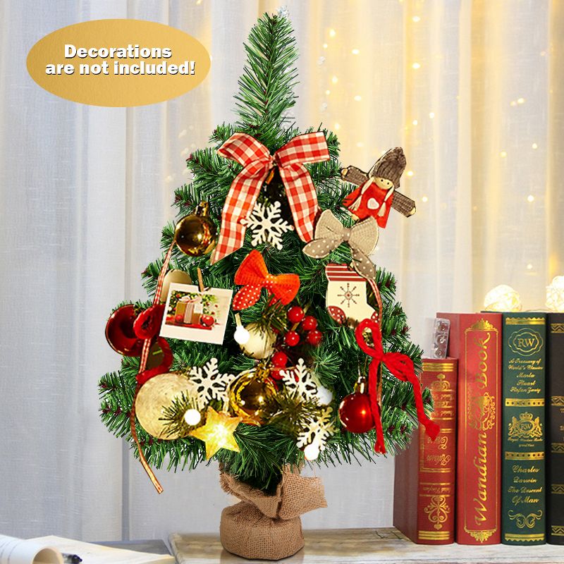 Costway 2Ft Season Decoration PVC Artificial Small Christmas Tree, 4 of 11