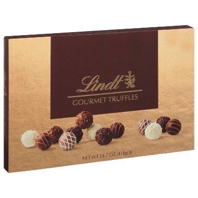 Lindt Gourmet Chocolate Truffle Gift Box - 14.7oz